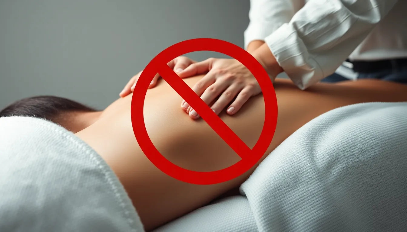 Massage mod ondt i ryggen: ontdek de kracht van verlichting en welzijn - Illustration