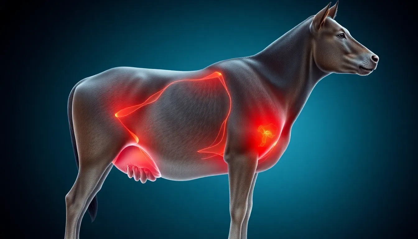 Wanneer trillen bij honden een teken van hernia is - Illustration