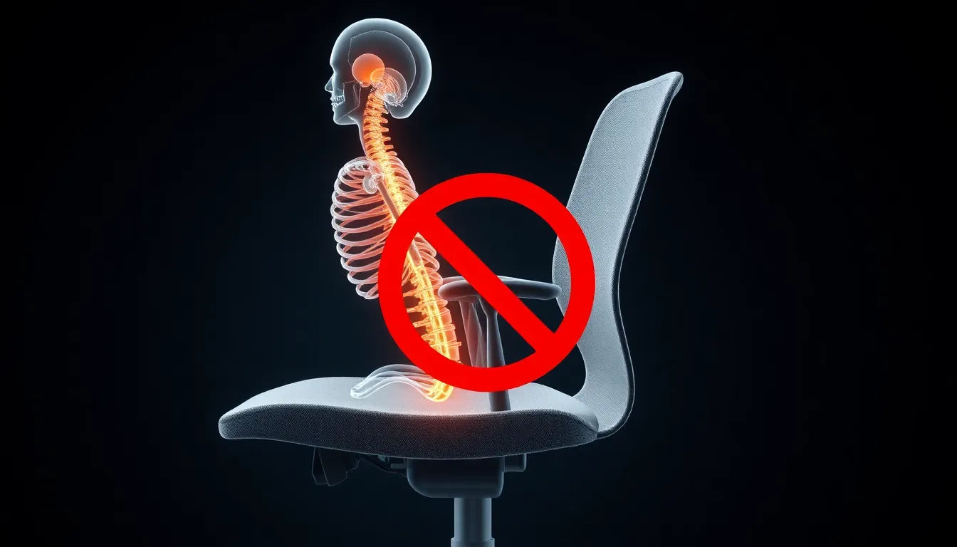 Zit beter, werk beter: ontdek de kracht van een ergonomie stoel - Illustration