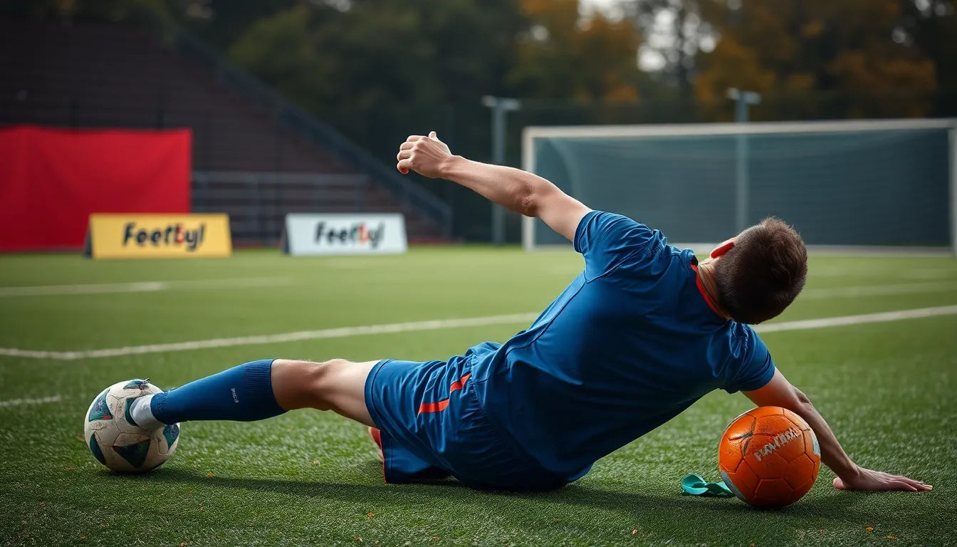 Oefenlezer: ontdek de beste udstrækningsøvelser voor voetballers - Illustration