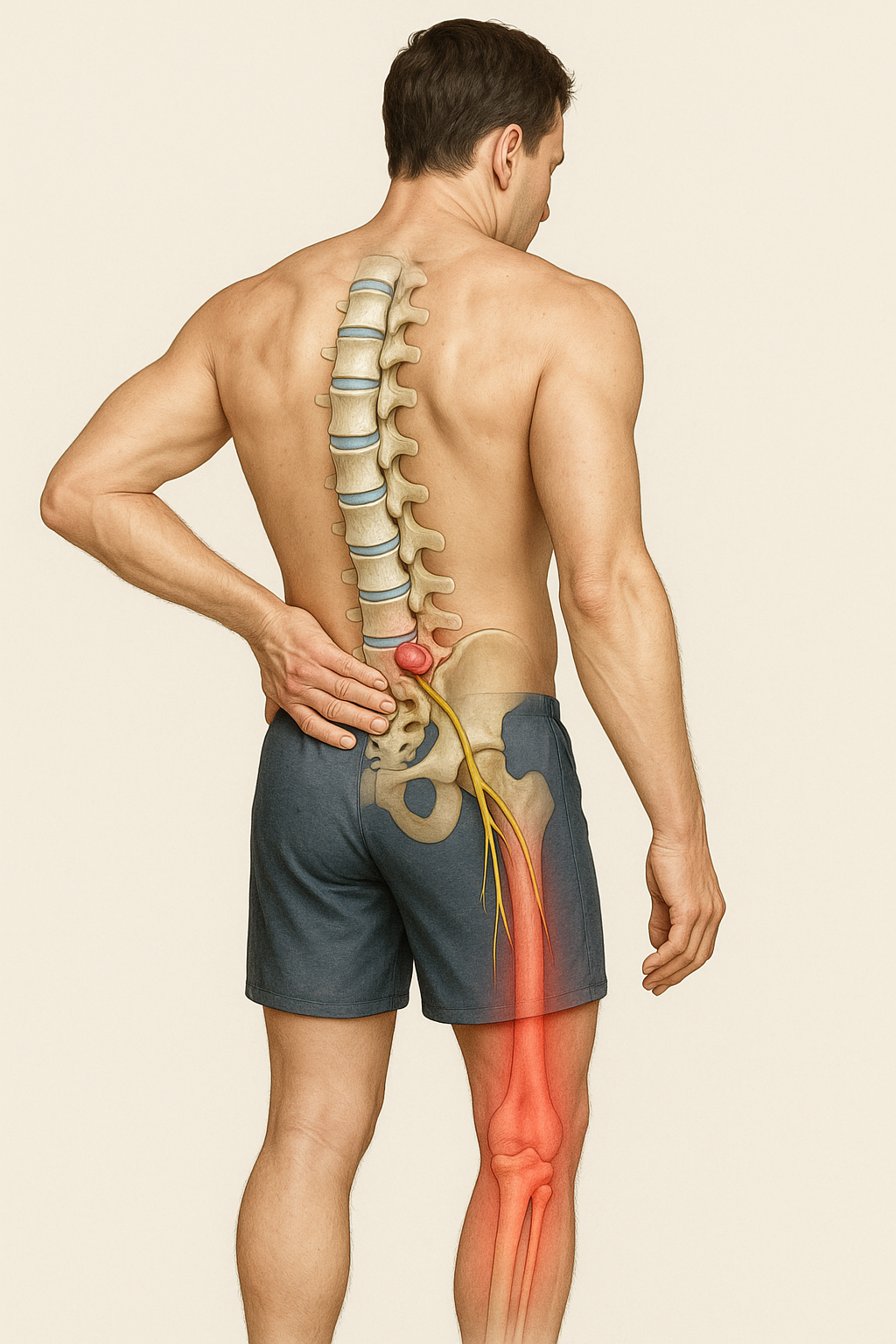 Ontdek de stille signalen van een hernia l4 l5 en bescherm je welzijn - Illustration