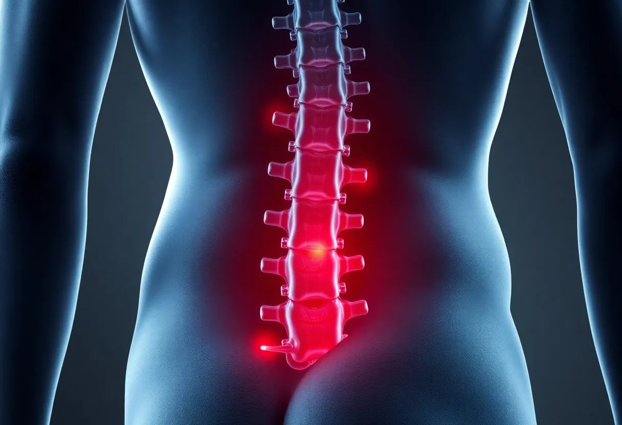 Laat pijn je niet stoppen: ontgrendel je vrijheid van een beknelde zenuw in de onderrug - Illustration