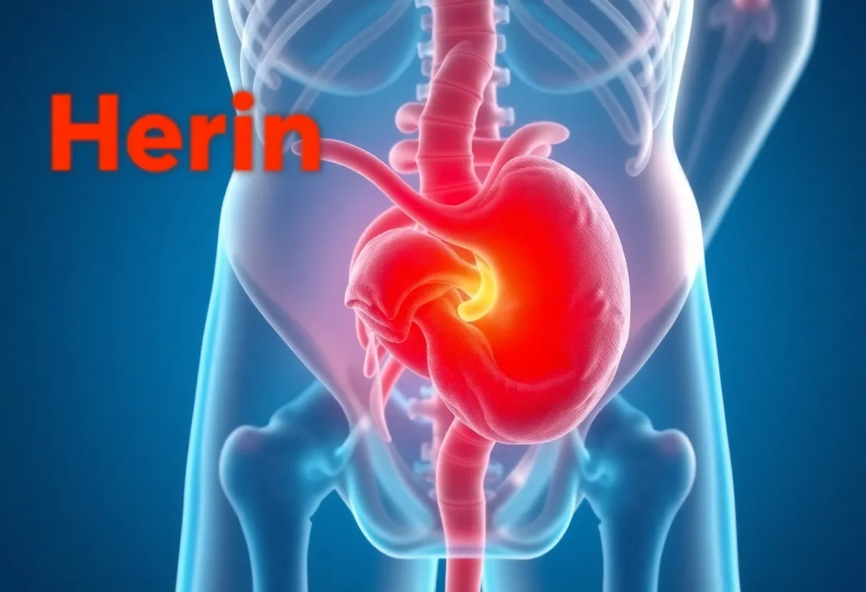 De stille pijn van een hernia: herken de signalen en vind verlichting - Illustration