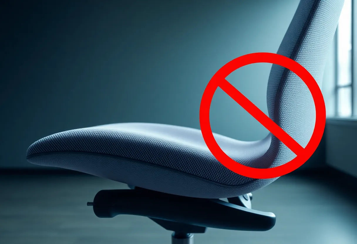 Zit je pijnvrij: ontdek het geheim van de perfecte lendensteun stoel - Illustration