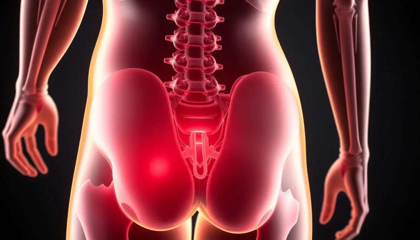 Verlicht pijn met eenvoudige oefeningen voor de heupzenuw en bilspieren - Illustration