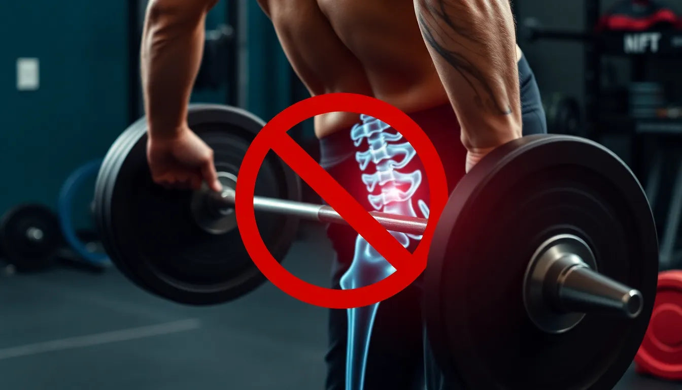 Zeg vaarwel tegen rugpijn na deadlifts: ontdek de oplossing - Illustration