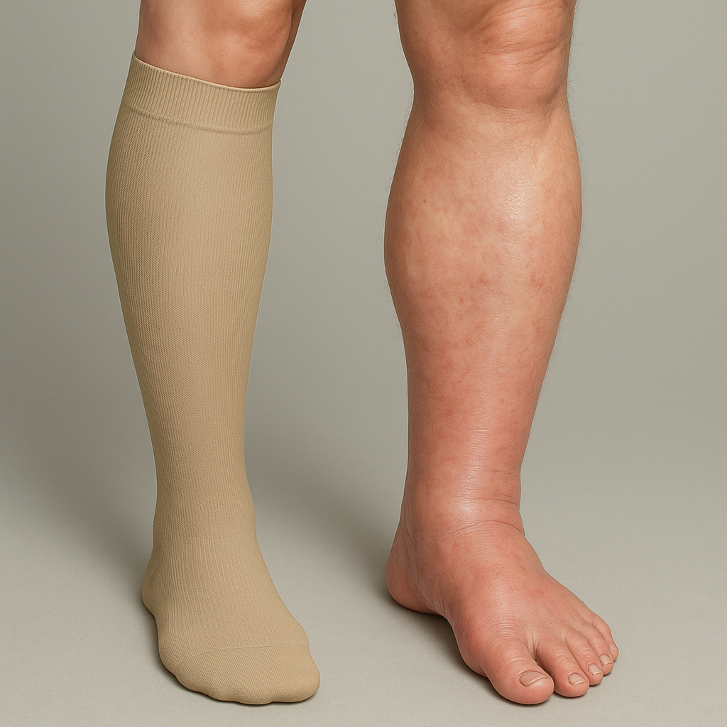 Ontdek de krachtige voordelen van compressiekousen voor dagelijks comfort en welzijn - Illustration