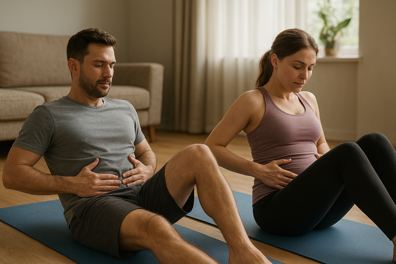 Oefenlezer ontdekt krachtige bekkenbodemoefeningen voor een sterke basis - Illustration