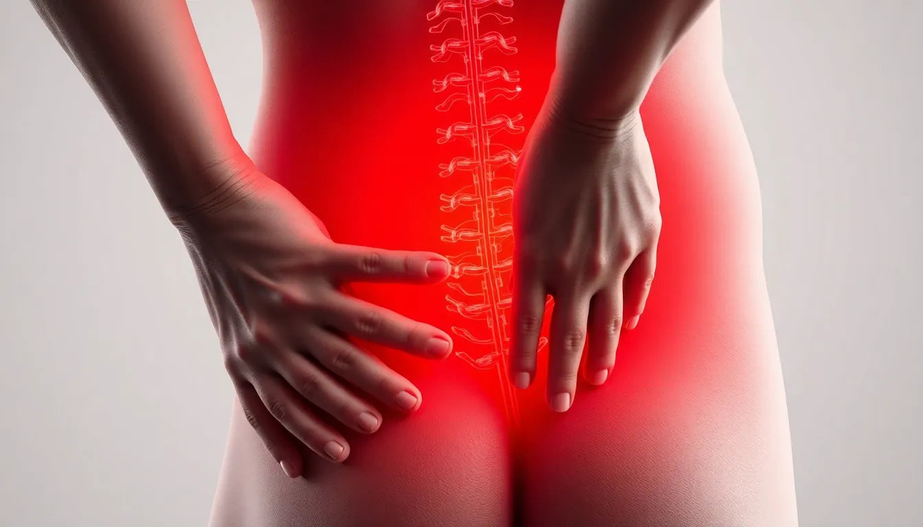 Ontsnap aan de pijn: effectieve oplossingen voor een pijnlijke onderrug - Illustration