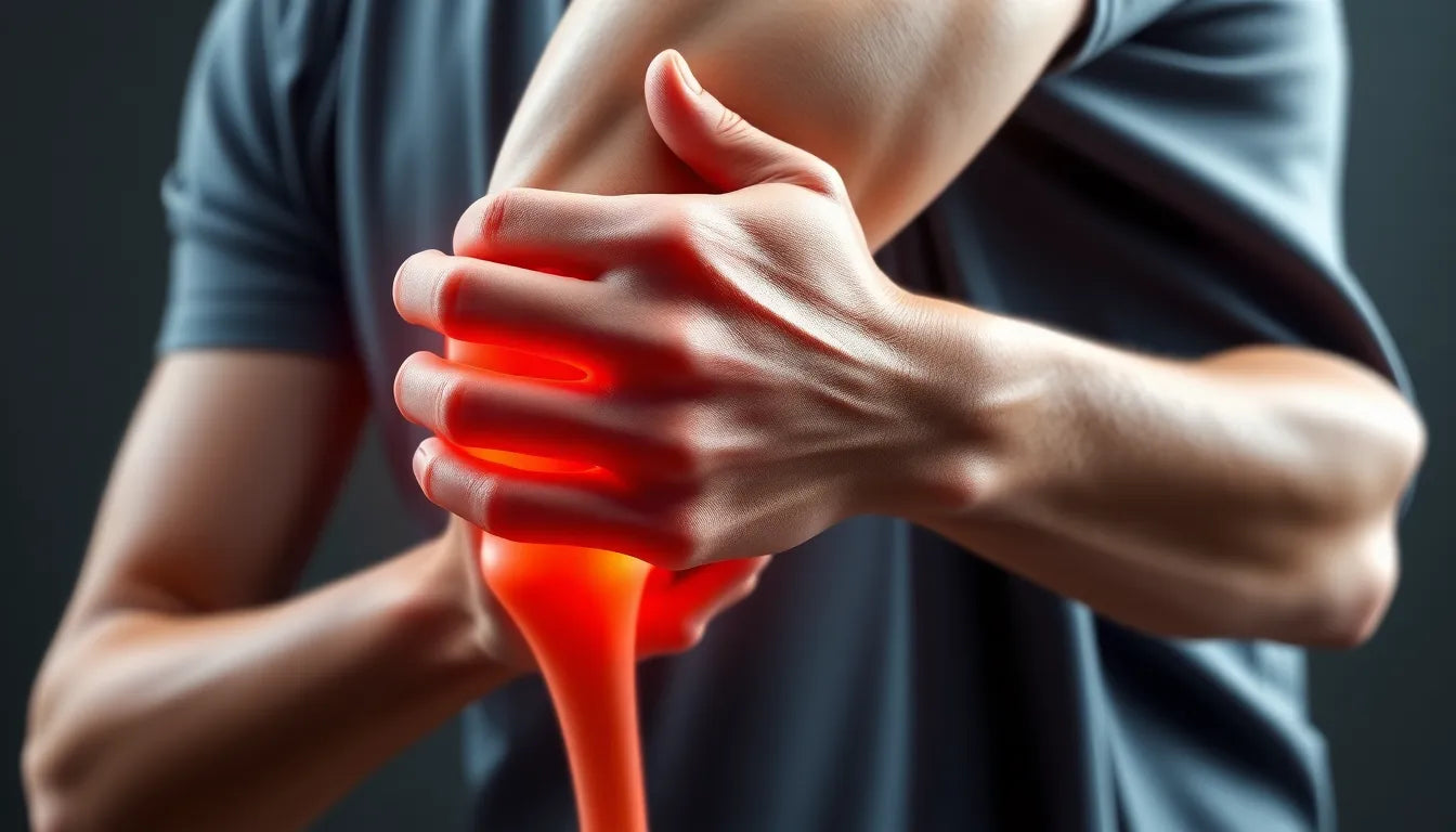 Ontdek de kracht van udstrækningsøvelser bij tennisalbue: tips voor de oefenlezer - Illustration