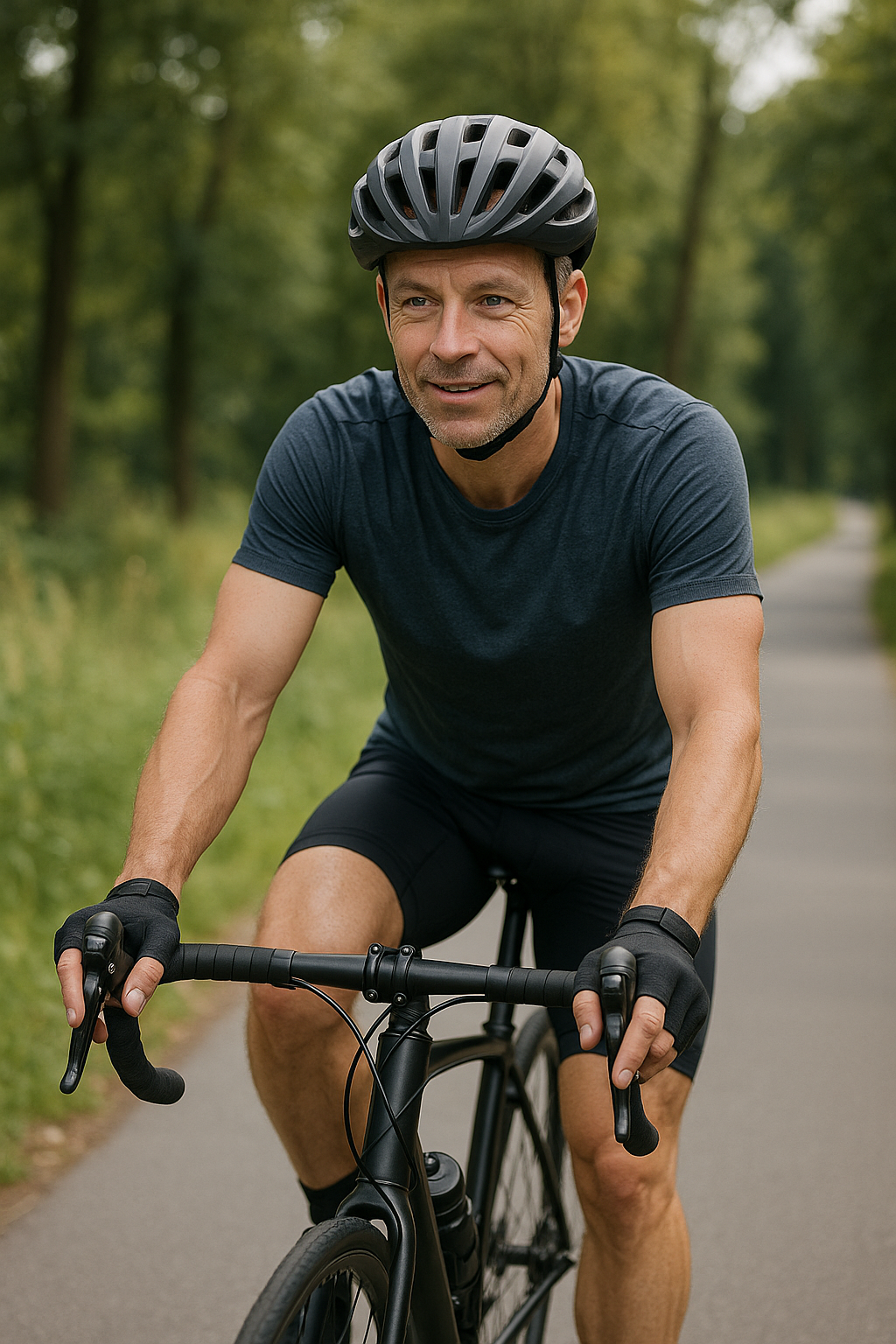 Fietsen als sport: ontdek de kracht van low-impact conditieverbetering - Illustration