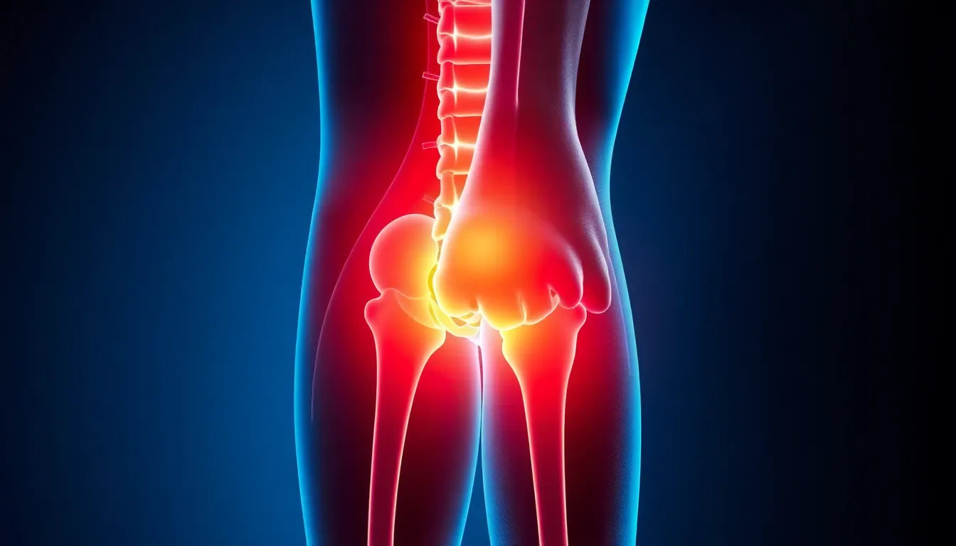 Verlicht je voetpijn: ontdek de geheimen van de sciatique-zenuw - Illustration