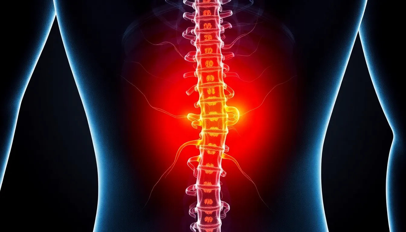Ischias smerter: bevrijd jezelf van zenuwpijn en herontdek beweging - Illustration
