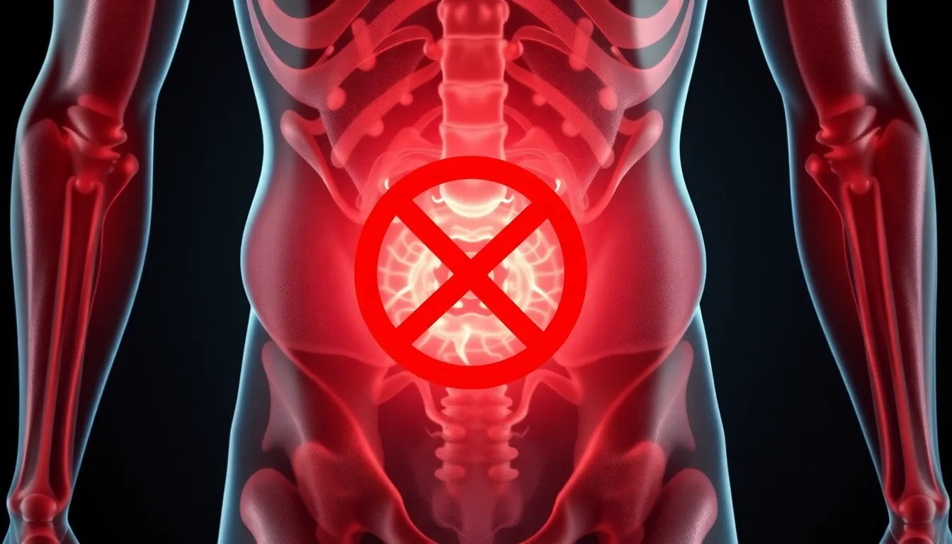 Ontdek de verborgen signalen van een hernia in de middenrug en krijg grip op je pijn - Illustration