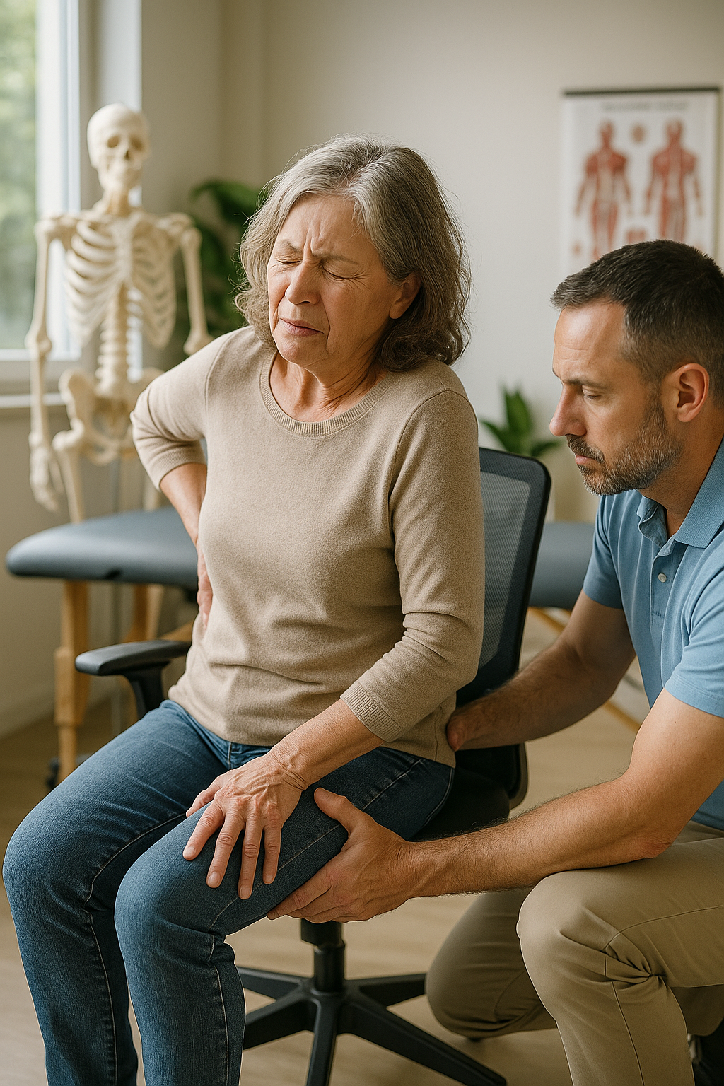 Verlicht je heup- en rugpijn: ontdek de verborgen oorzaken en oplossingen - Illustration