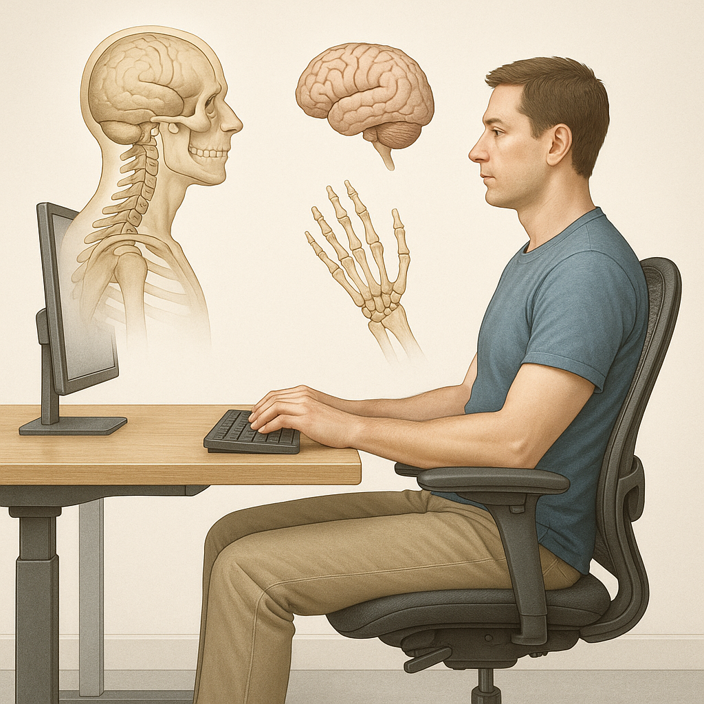 Ergonomie: ontdek de wetenschap achter comfort en efficiëntie - Illustration