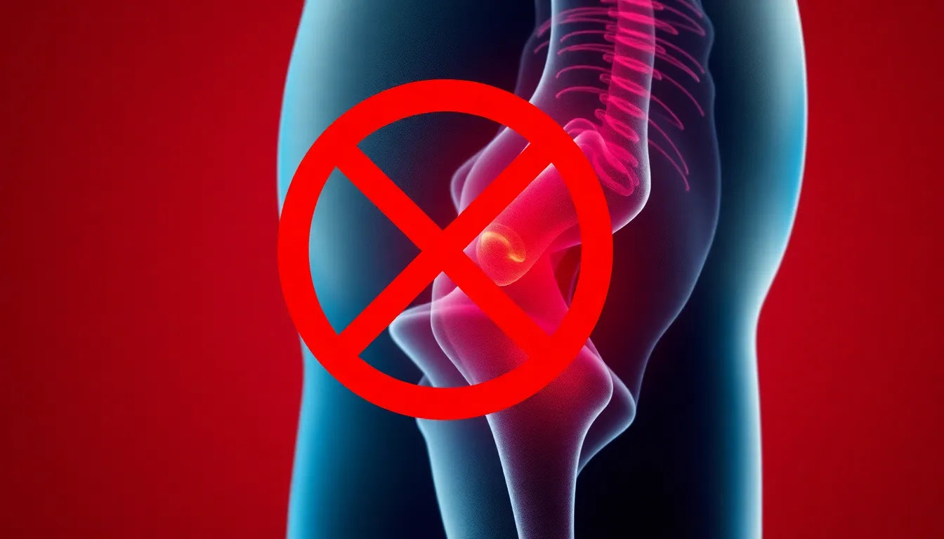 Laat kniepijn aan de binnenzijde je leven niet beheersen! - Illustration