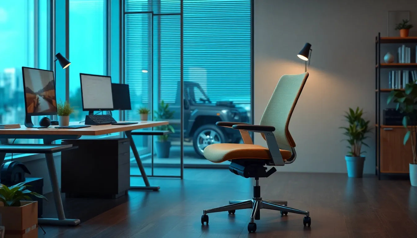 Ontdek de magie van comfort met een chaise ergonomique - Illustration