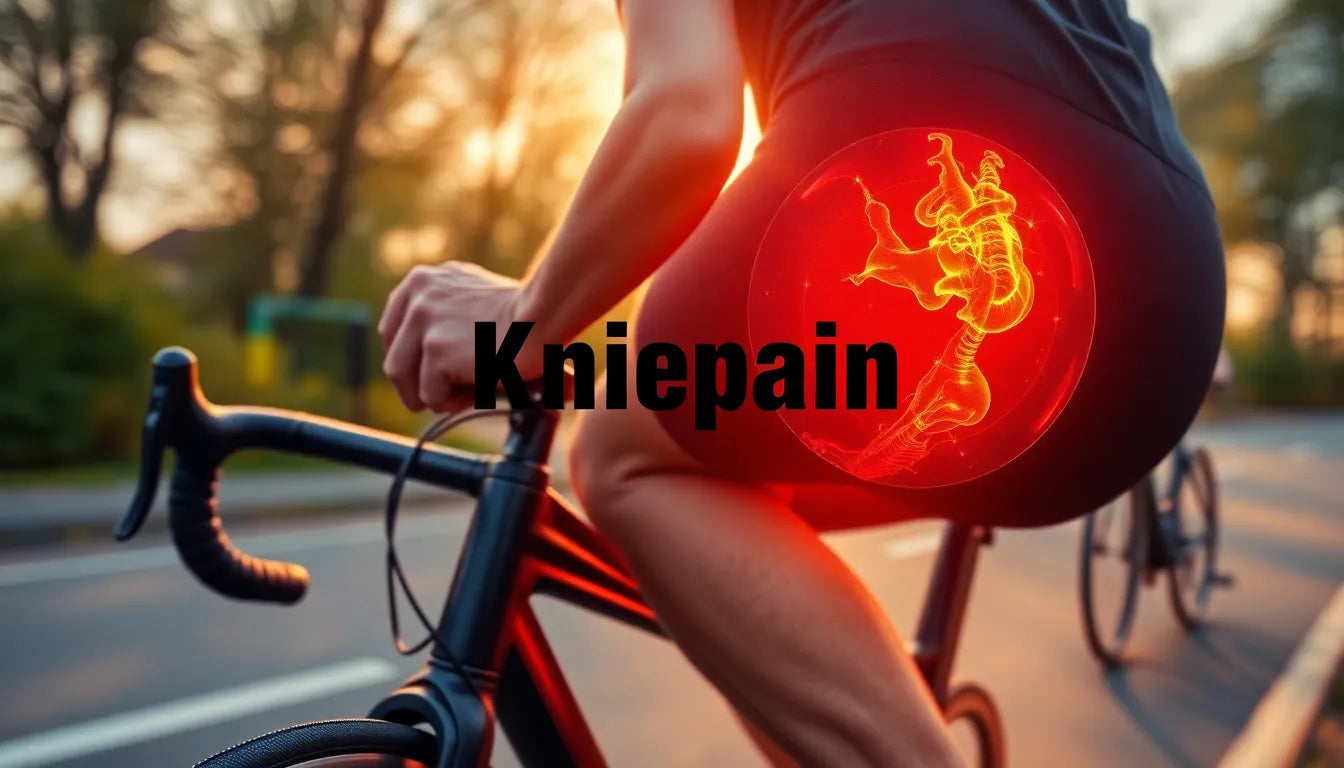 Zeg vaarwel tegen kniepijn tijdens het fietsen: ontdek de beste oplossingen nu! - Illustration