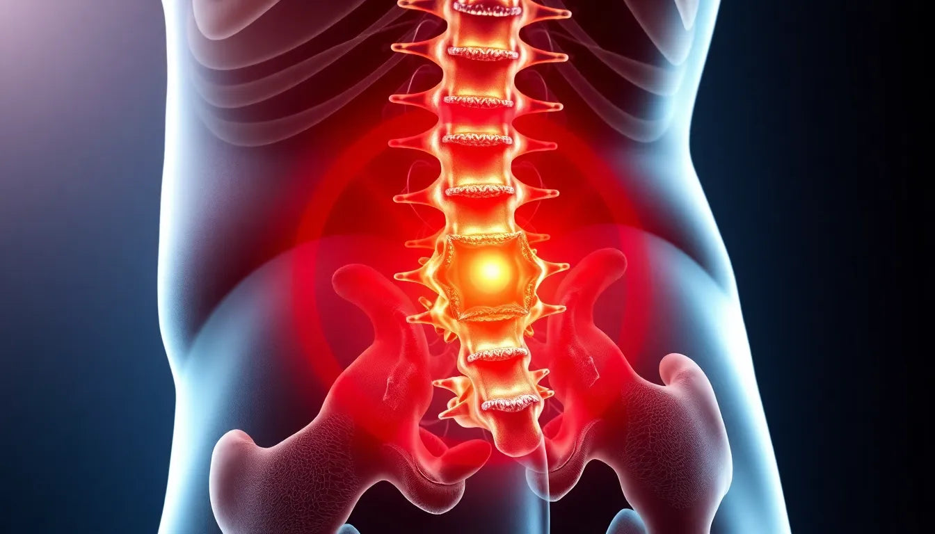 Ontdek de geheimen om het zenuwpijn van de ischias te verlichten - Illustration