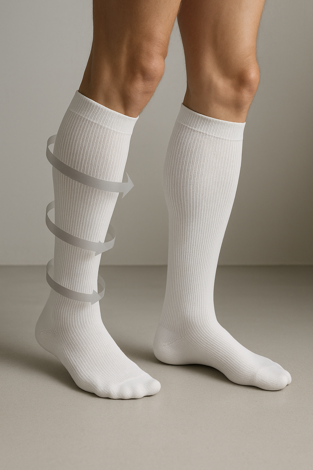 Ontdek de kracht van compressiekousen voor sport en herstel - Illustration