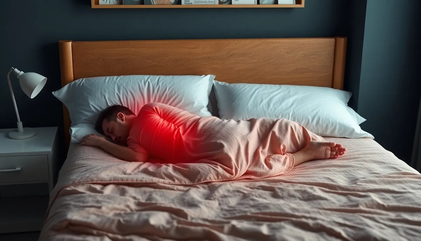 Ontdek de waarheid: slaap zonder ondergoed en rugpijnmythes ontkracht! - Illustration