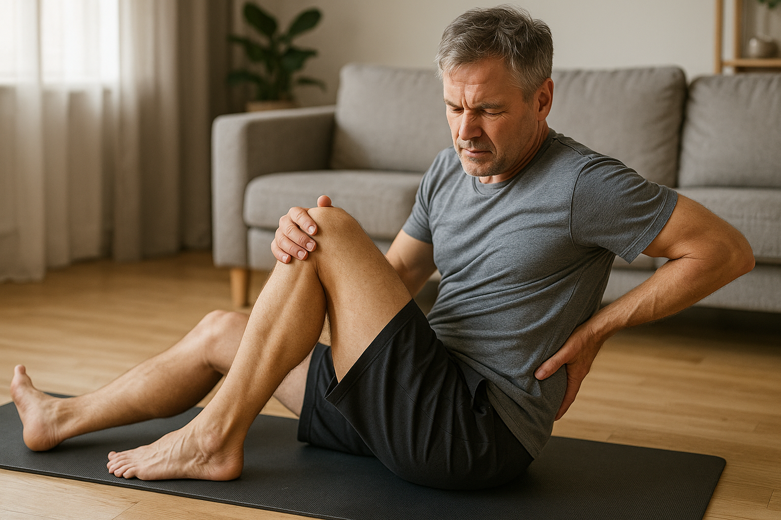 Verlicht je rug: eenvoudige stretches voor een pijnvrije onderrug - Illustration