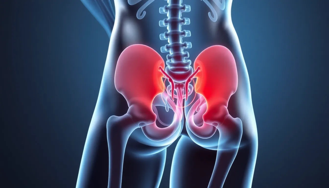 Verlicht de pijn van de ischiaszenuw in de bil met effectieve oefeningen - Illustration