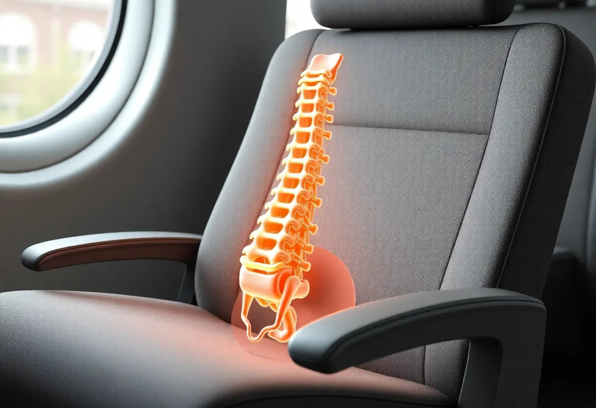 Ervaar ultiem comfort met een ergonomisch zitkussen - Illustration