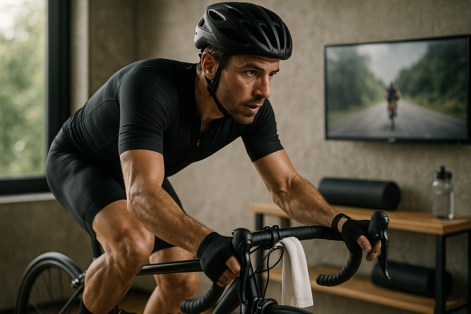 Fitter worden op de fiets: ontdek de kracht van intervaltraining - Illustration