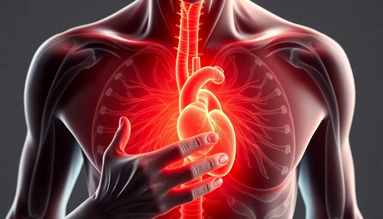Wanneer rugpijn meer is dan alleen spieren: herken de signalen van hartproblemen - Illustration