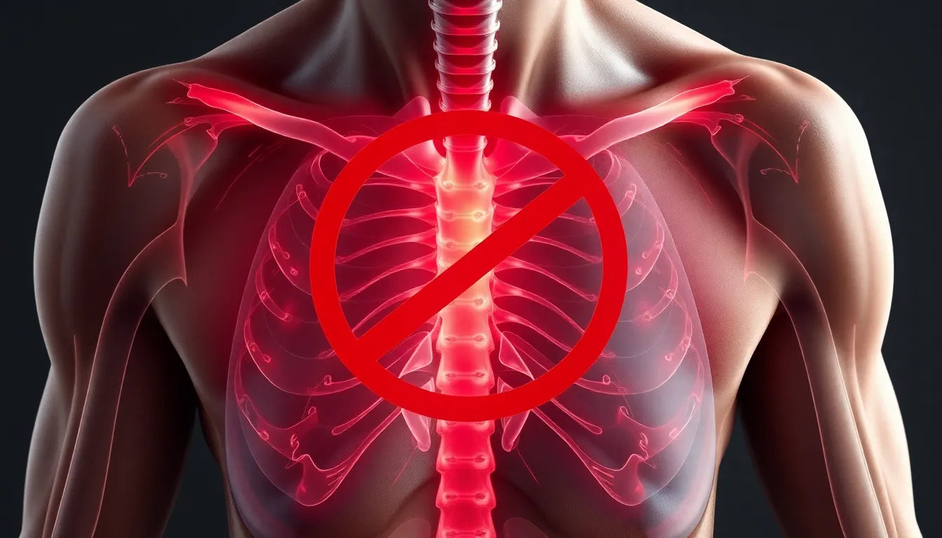 Adem diep in: oplossingen voor rugpijn bij ademhalen ontdekken - Illustration