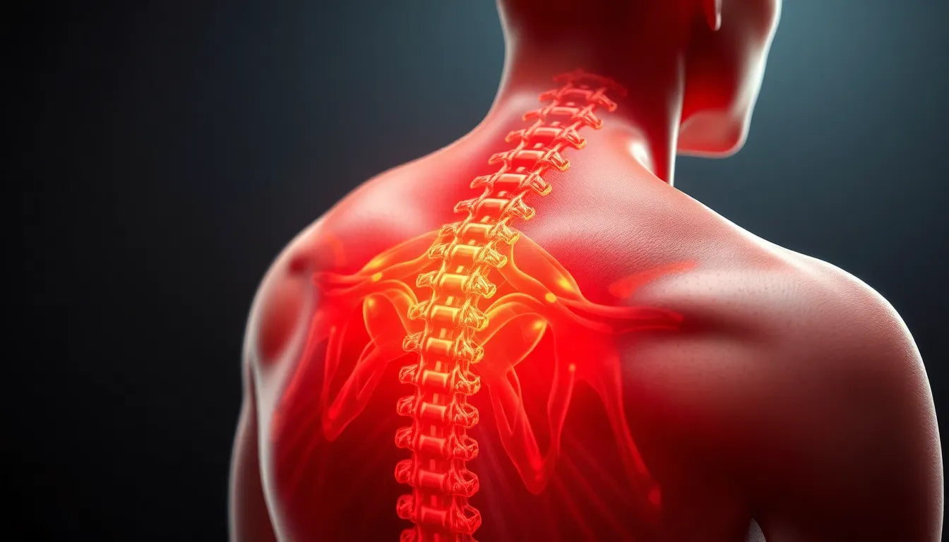 Ontdek de verborgen oorzaken van ondt i højre side af ryggen en vind verlichting - Illustration