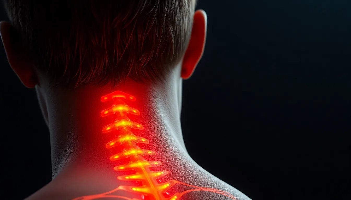 Ontsnap aan de pijn: ontdek effectieve oplossingen voor ondt i baghovedet og nakken - Illustration