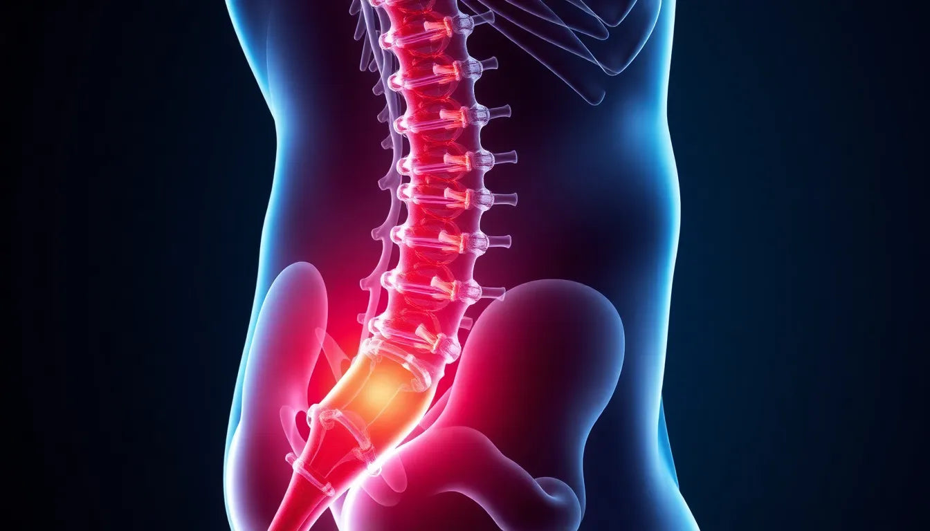 Ontdek de verborgen signalen van een gekneld zenuwbeen en vind verlichting - Illustration