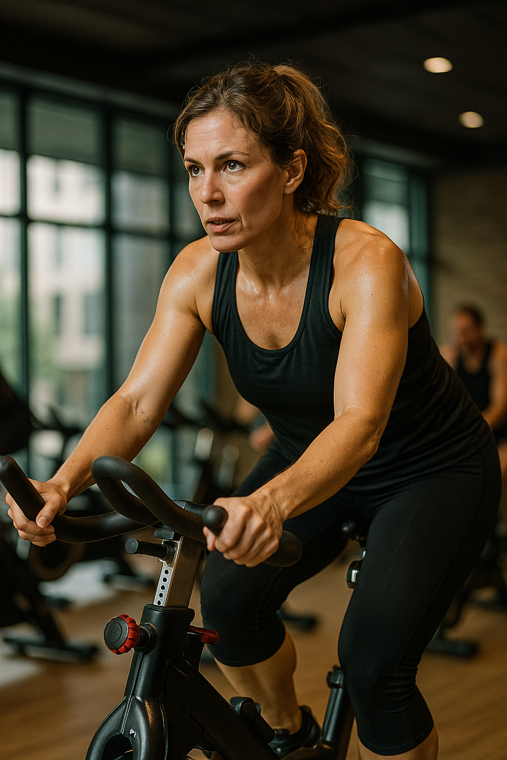 Ontdek de kracht van spinning: calorieën verbranden en conditie opbouwen zonder impact - Illustration