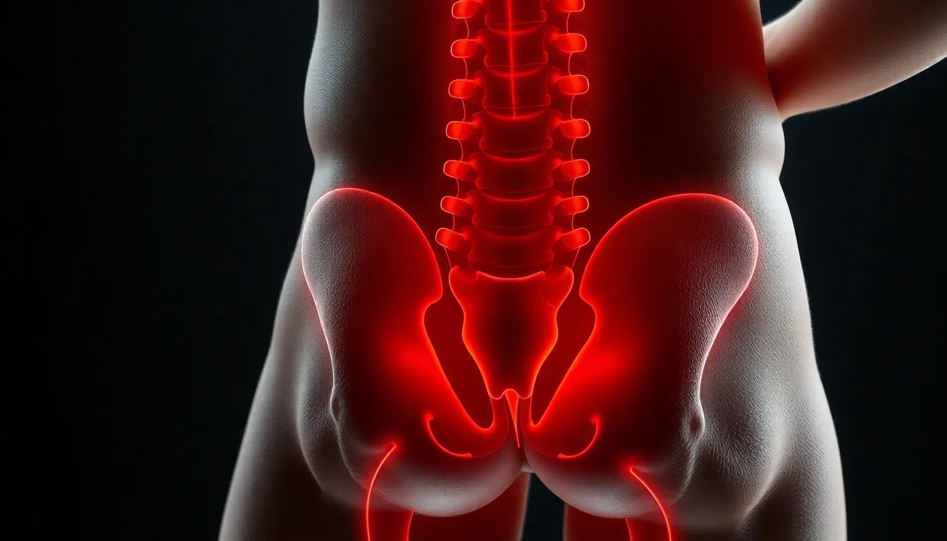 Versterk je kern: oefeningen voor een sterke bekkenbodem en rug voor de oefenlezer - Illustration