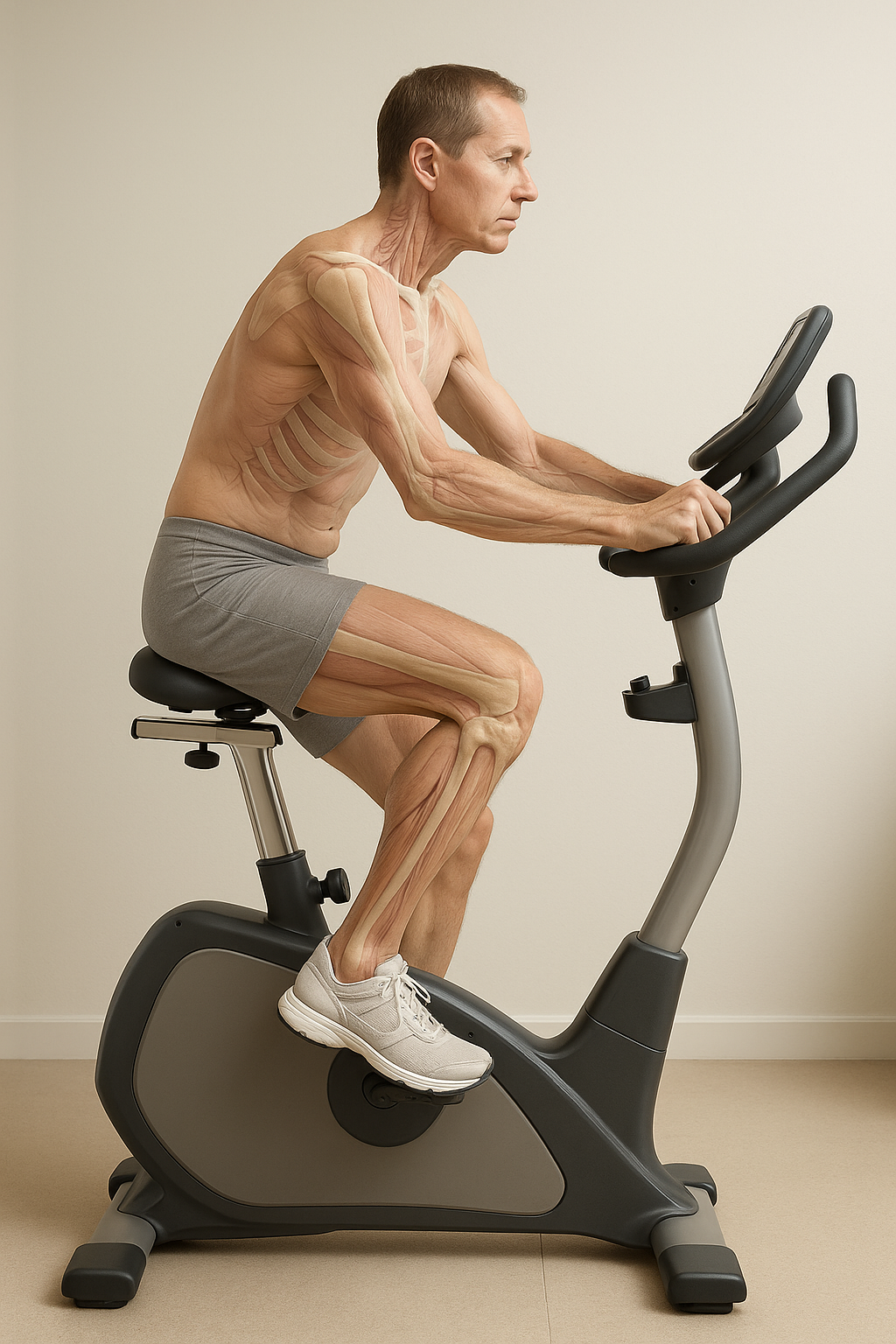Haal meer uit je workout met een ergonomische hometrainer van Anodyne - Illustration