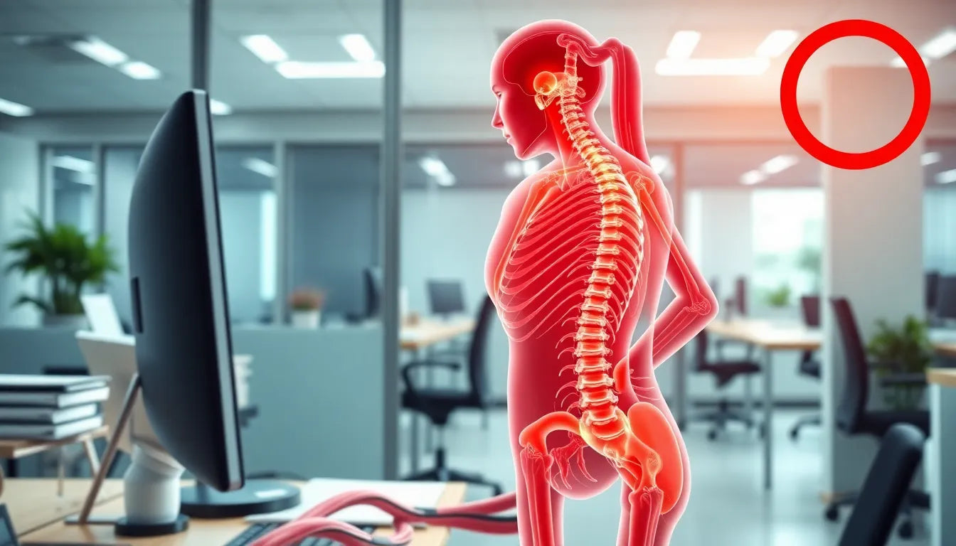 Ergonomie op kantoor: de sleutel tot een pijnvrije werkdag - Illustration