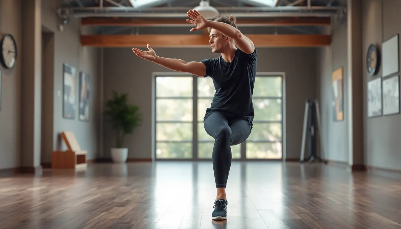 Oefenlezer ontdekt: krachtige udstrækningsøvelser voor flexibele binnenbenen - Illustration