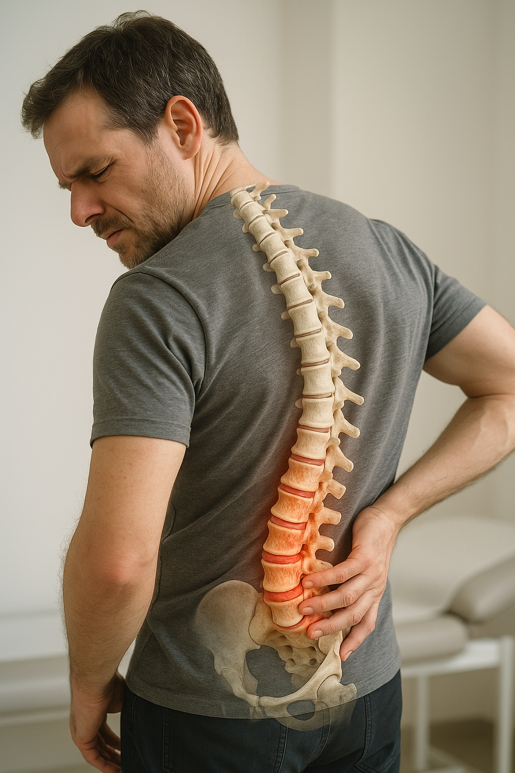 Bevrijd jezelf van pijn: ontdek effectieve behandelingen voor spondylarthrite ankylosante - Illustration