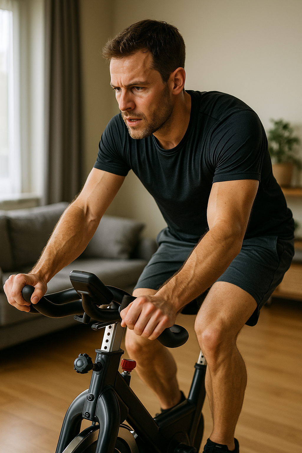 Spinning: de ultieme calorieverbrander voor thuisfitness - Illustration