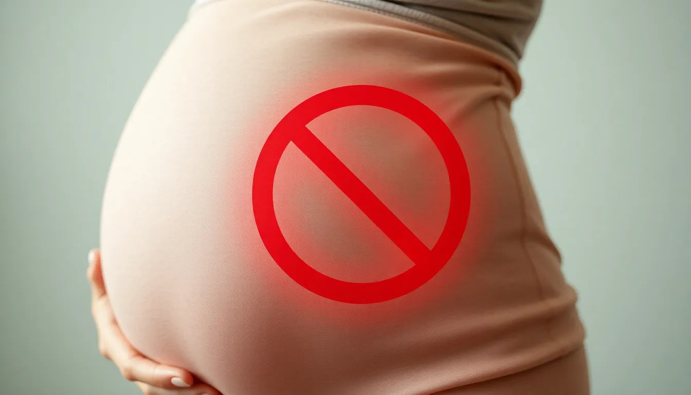 Gravid uge 40 ondt i lænden: vind verlichting in de laatste loodjes - Illustration