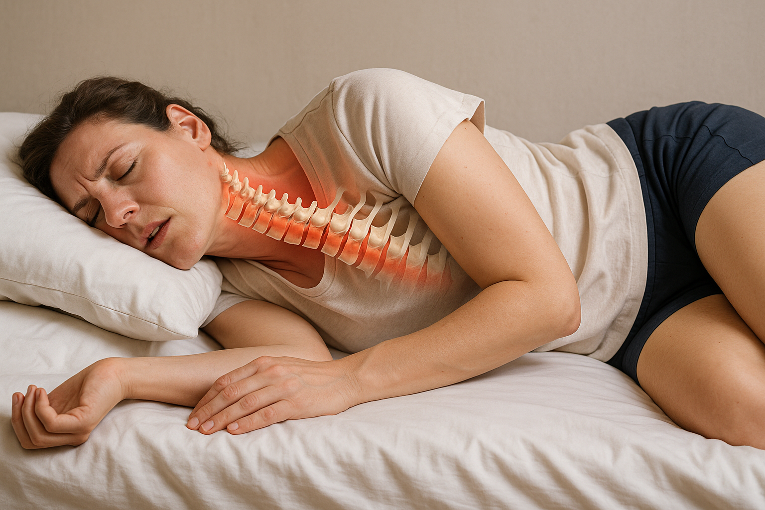 Slaap als een roos: ontdek de perfecte slaaphouding voor jouw gezondheid - Illustration