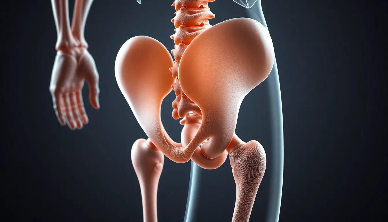 Ontdek de mysteries van de hanche: jouw gids voor heupgezondheid en beweging - Illustration