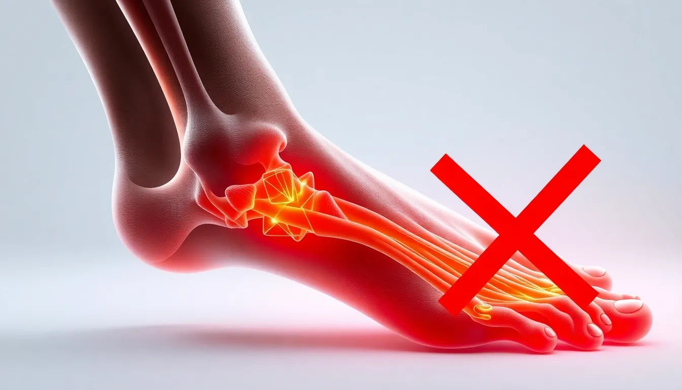 Bevrijd je van voetverlamming: ontdek oplossingen voor paralysie nerf releveur du pied - Illustration