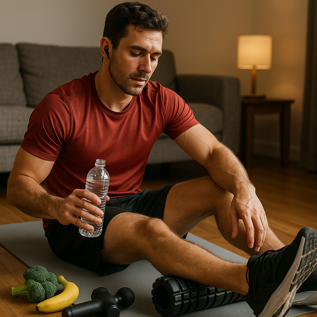 Haal het maximale uit je herstel na hardlopen: tips en strategieën voor een snel herstel - Illustration