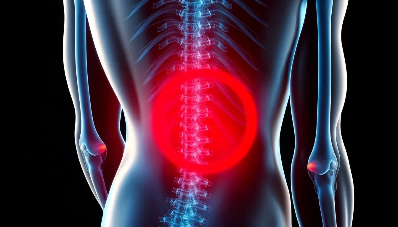 Jeg har ondt i ryggen? Vind verlichting en comfort vandaag - Illustration