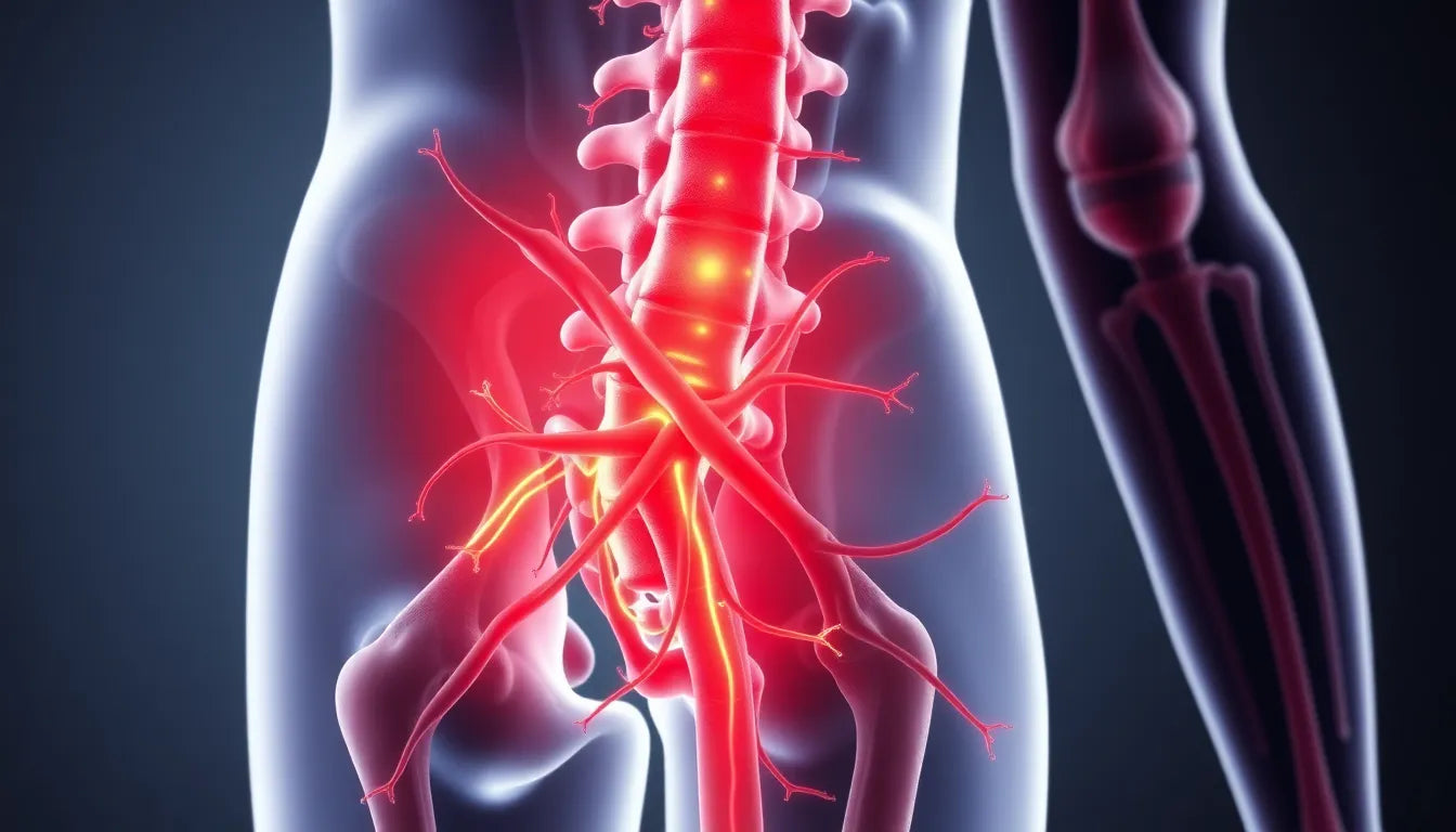 Zeg vaarwel tegen pijn: ontdek oplossingen voor inflammation du nerf sciatique - Illustration
