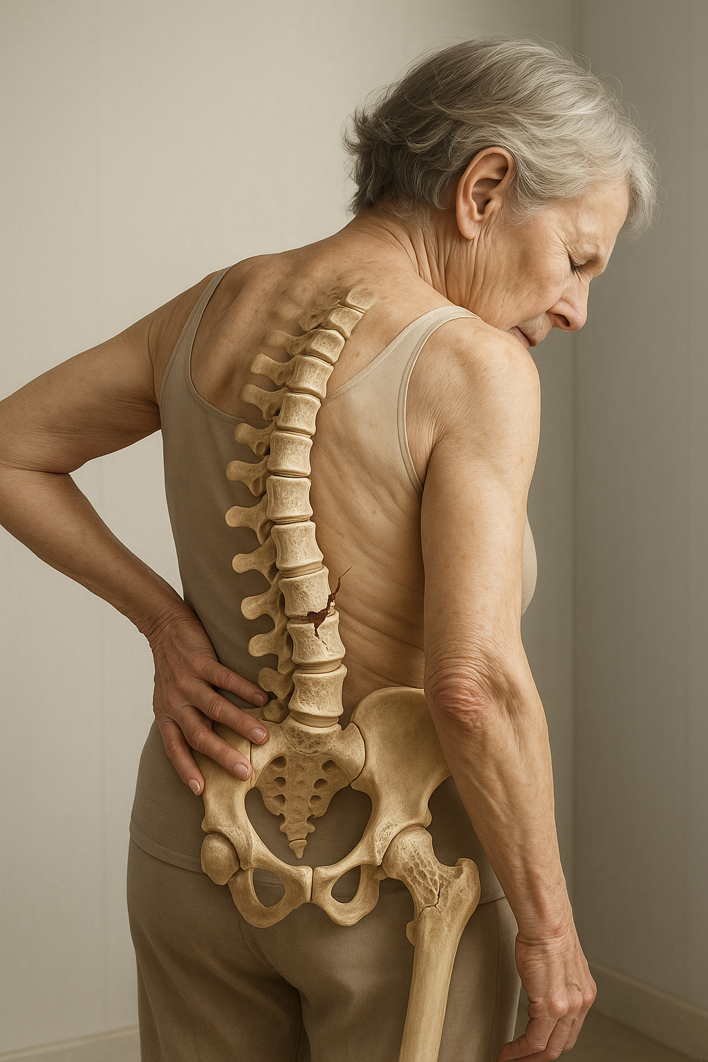 Herken de verborgen tekenen: osteoporose symptomen die je niet mag negeren - Illustration